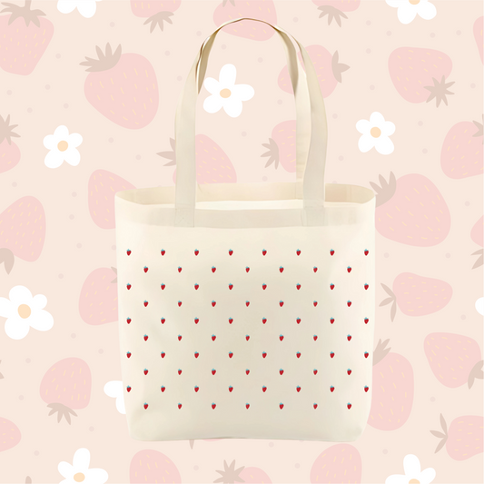 Платнена чанта „ Ягоди“